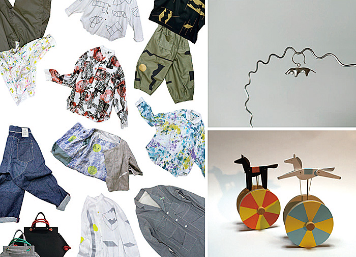 洋服とアクセサリーと、ときどき動くオブジェ展